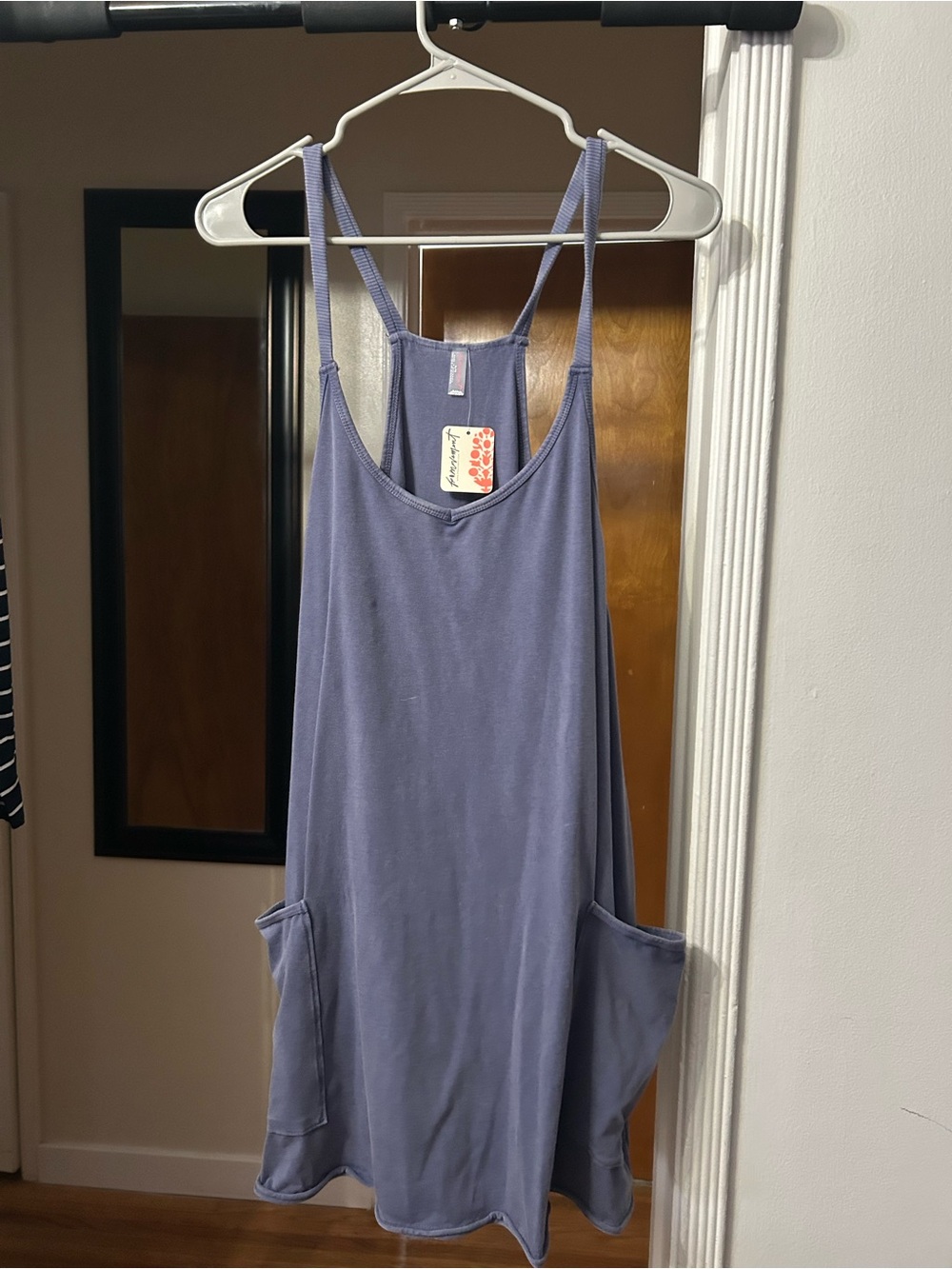 NWT FP Movement Hot Shot Mini Dress with Attached Shorts.